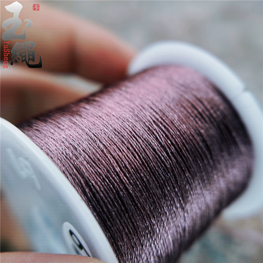 [冰丝线小卷3股流苏线绕线手工diy吊坠车挂包挂穗子线中国结吊穗线]
