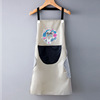 Erasable rabbit, waterproof apron