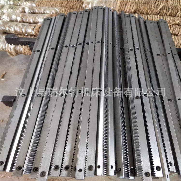 厂家供应机床用非标精密45号钢圆柱齿条  量大从优