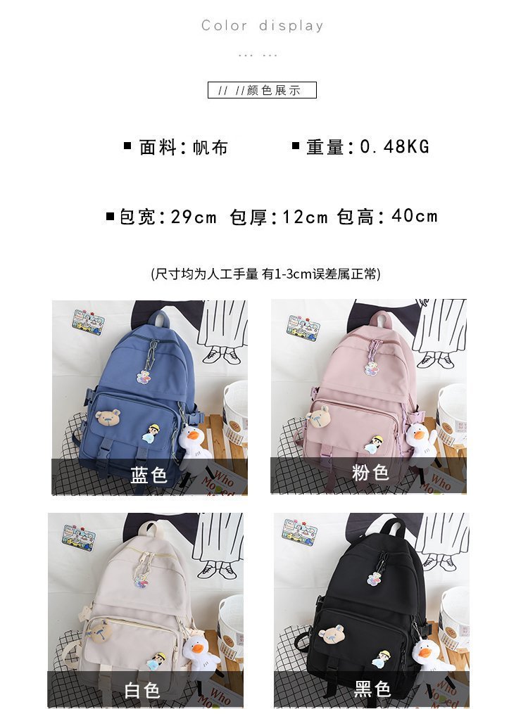 Vintage Casual Cute Backpack display picture 67