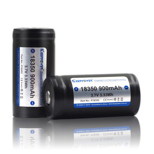 keeppower�ɳ��늳� ICR18350 900mAh 3.7V���Ͳ����x��