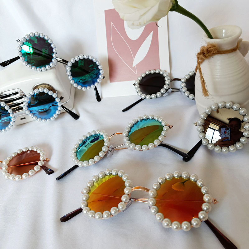 45g Weight UV400 Protection, Resin Lens Material Fashion Style Grey, White, Green, Silver Color Fashion UV400 Protection Resin Kids Sunglasses 3