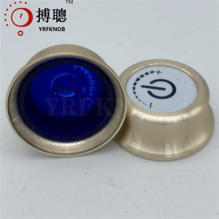 YRFKNOBƷ�ƽ���ñ����ť25-30*15��ɫLED͸���� ���Ͻ�о6��ť