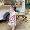 Skirt, dress, small princess costume, summer clothing, for 3-8 years old