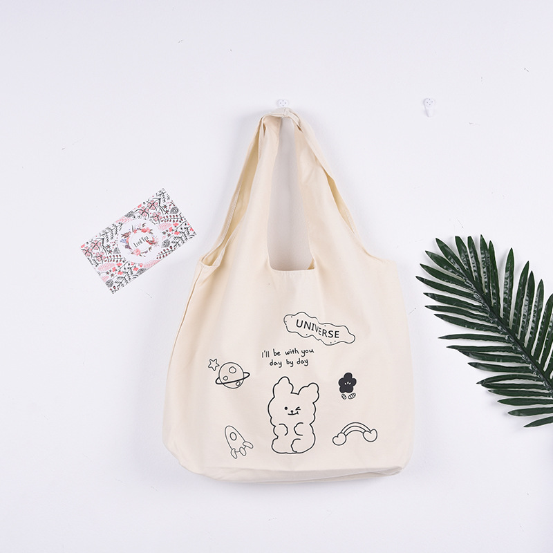 厂家定 制帆布手提袋广告宣传购物礼品棉布袋卡通帆布袋定 做logo
