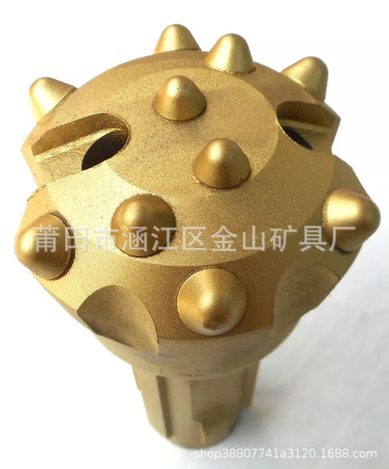 90#潜孔钻头 冲击器钻头 加强中风压潜孔钻头 冲击器