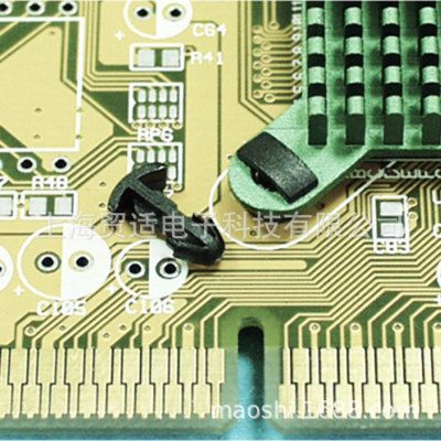供應CPU散熱器風扇膠釘 矽膠鉚釘 散熱固定鉚釘黑色減震釘MBB-6