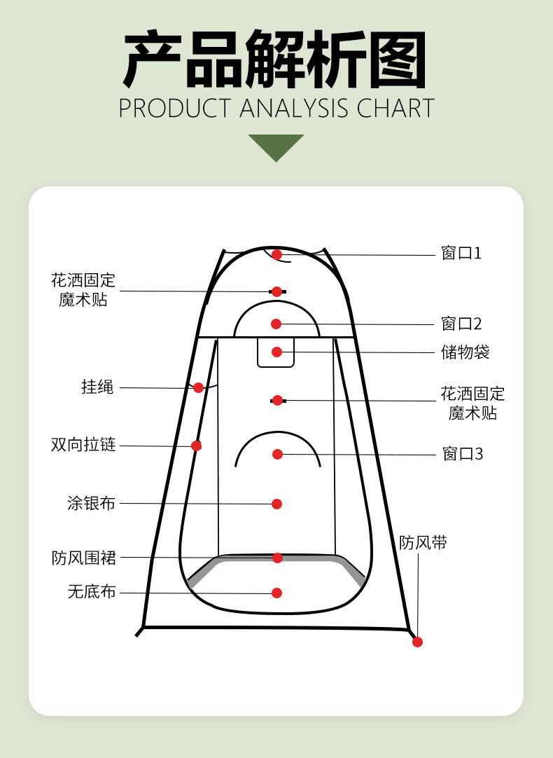 Full Automatic Quick Opening Changing Tent Outdoor Shower Bath Tent Fishing Swimming Changing Clothes Toilet Toilet Tent