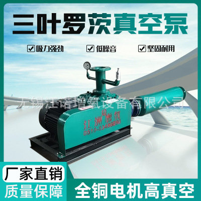 Jiangsu Wuxi Manufactor direct Clover Roots Fan Blower Vacuum pump Meltblown Graphene Industry sewage