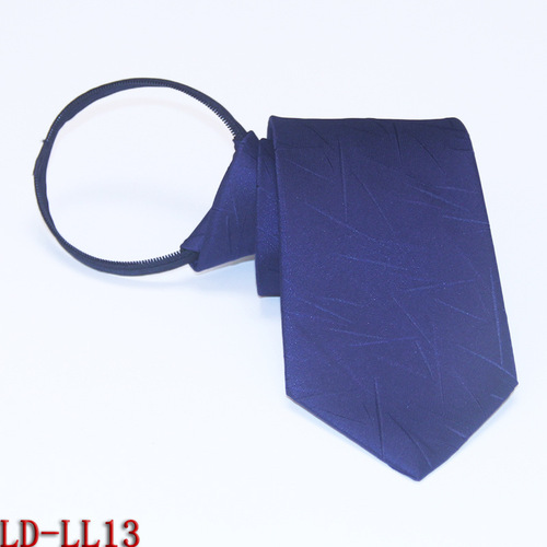 Men's zipper 8CM tie is easy to pull, knot-free for lazy people, formal wear, business group unit manufacturer wholesale