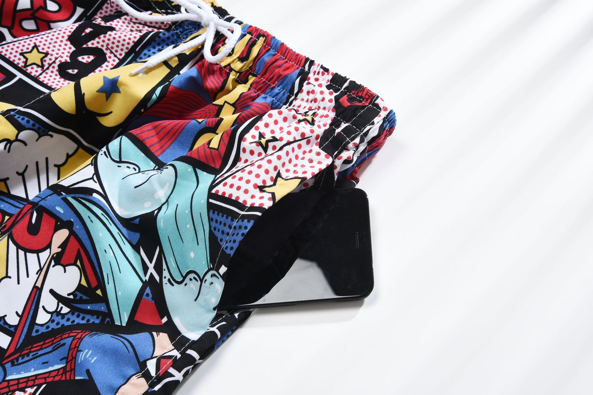 166g Weight Shorts Pants Length Polyester Fabric Type Mid Waist Waist Line Shorts Pants Type Inelastic Elasticity Beach Occasion Comfort Function Loose Fit Type Leaf, Ditsy Floral, Tree Pattern Summer Season Men's Gender Rib-Knit Design Streetwear Style Men's Beach Streetwear Leaf Ditsy Floral Tree Shorts Rib-knit Shorts 6