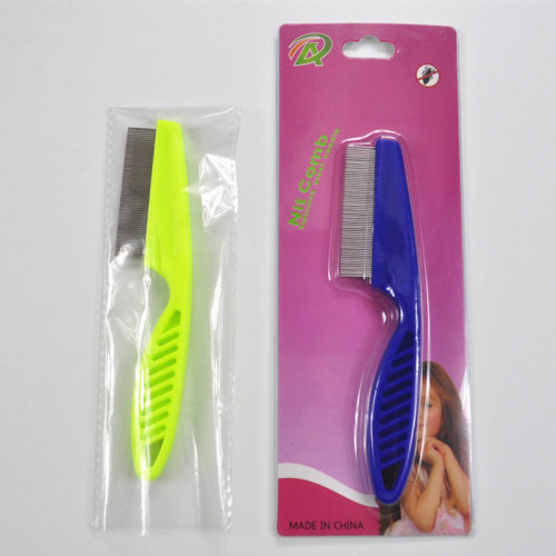 Cat and Dog Comb for Flea and Tick Removal, Hair Shedding and Detangling, Steel Pin Comb with Enhanced Cleaning, Pet Supplies