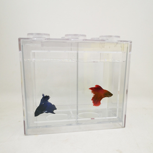Large fish tank double fish tank partition board second change large fish tank partition board for double tanks 2 pieces fighting fish applicable to double partitions 
