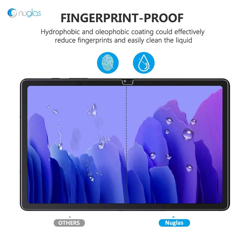Защитная tempered-пленка NUGLAS подходит для планшета Samsung, пленка из нитритной стали