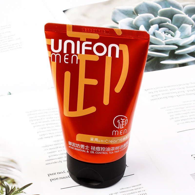 Royal Square mud man Acne treatment Oil control Tea tree Cleanser 100G