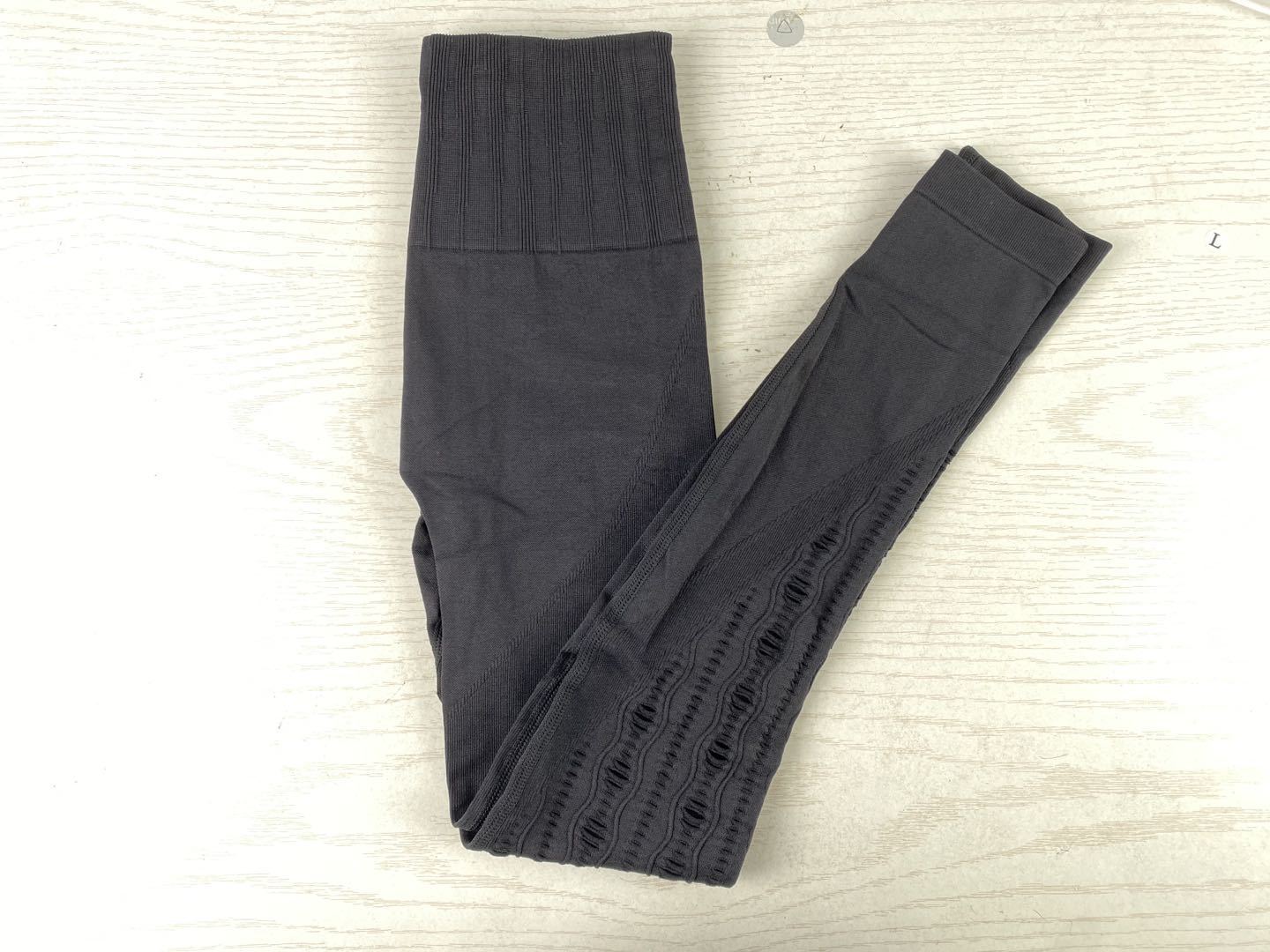 pantalones de fitness de cintura alta sin costuras de secado rápido y transpirables para mujer NSNS11054