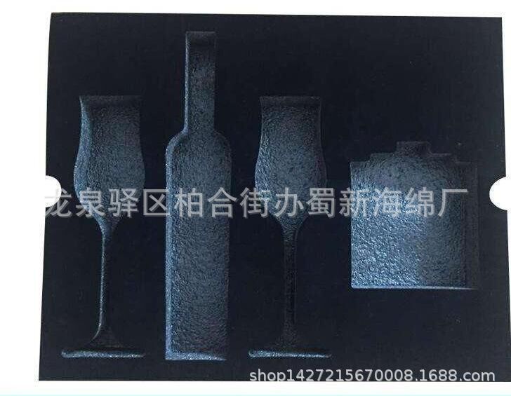 厂家直销黑色珍珠棉表长绒防震包装海绵泡沫/珍珠棉表长绒包装