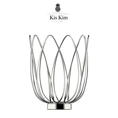 北欧ins创意水果盘客厅果篮家用304样板房收纳篮茶几不锈钢果盘子|ru