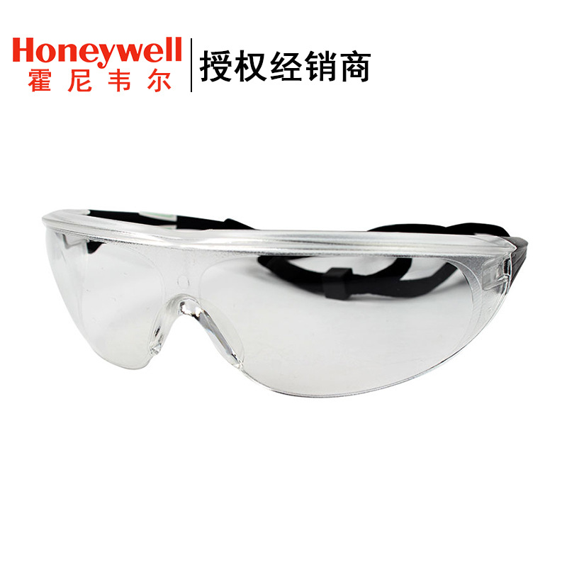Honeywell/霍尼韦尔1005985 M100流线型防护眼镜黑架白屏