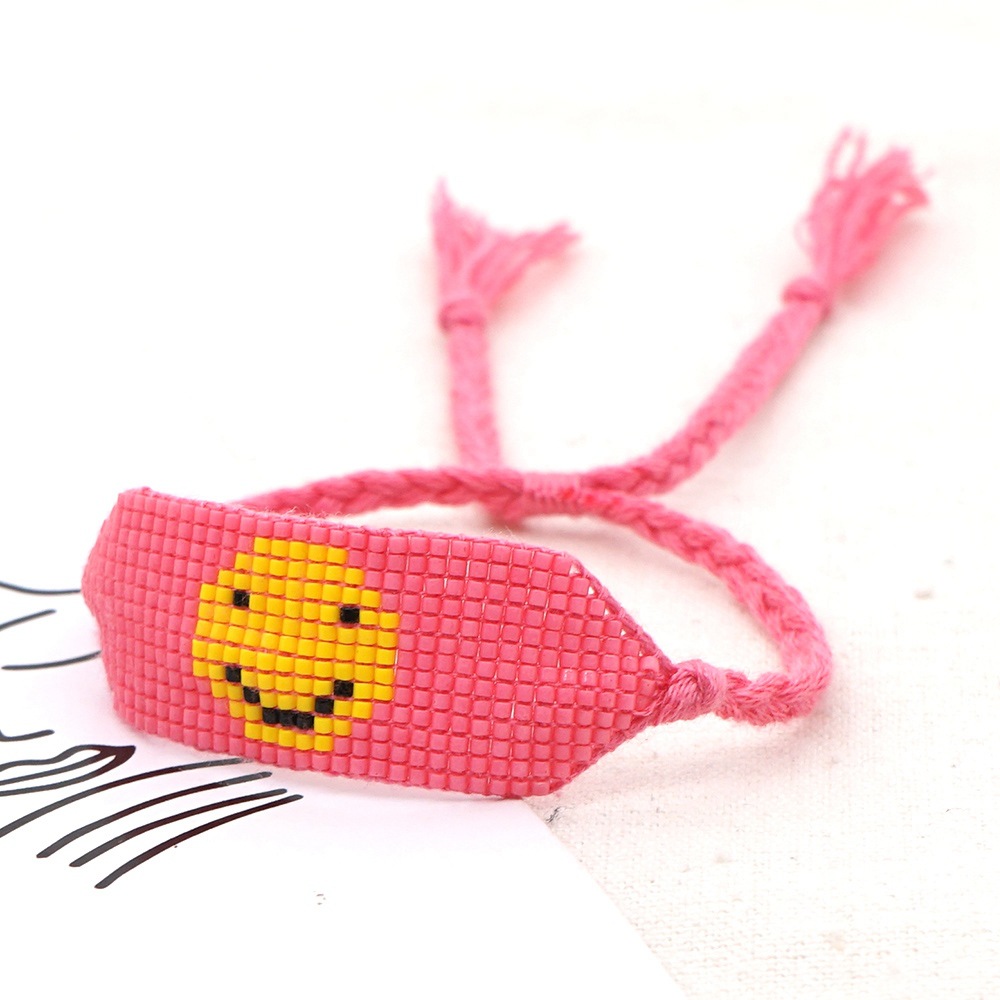 Kreatives Einfaches Böhmisches Perlen-smiley-armband display picture 10