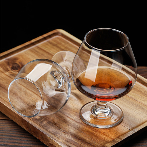 Short-stemmed brandy glass, red wine glass, KTV liquor glass, wine glass, large-bellied glass, whiskey glass, glass