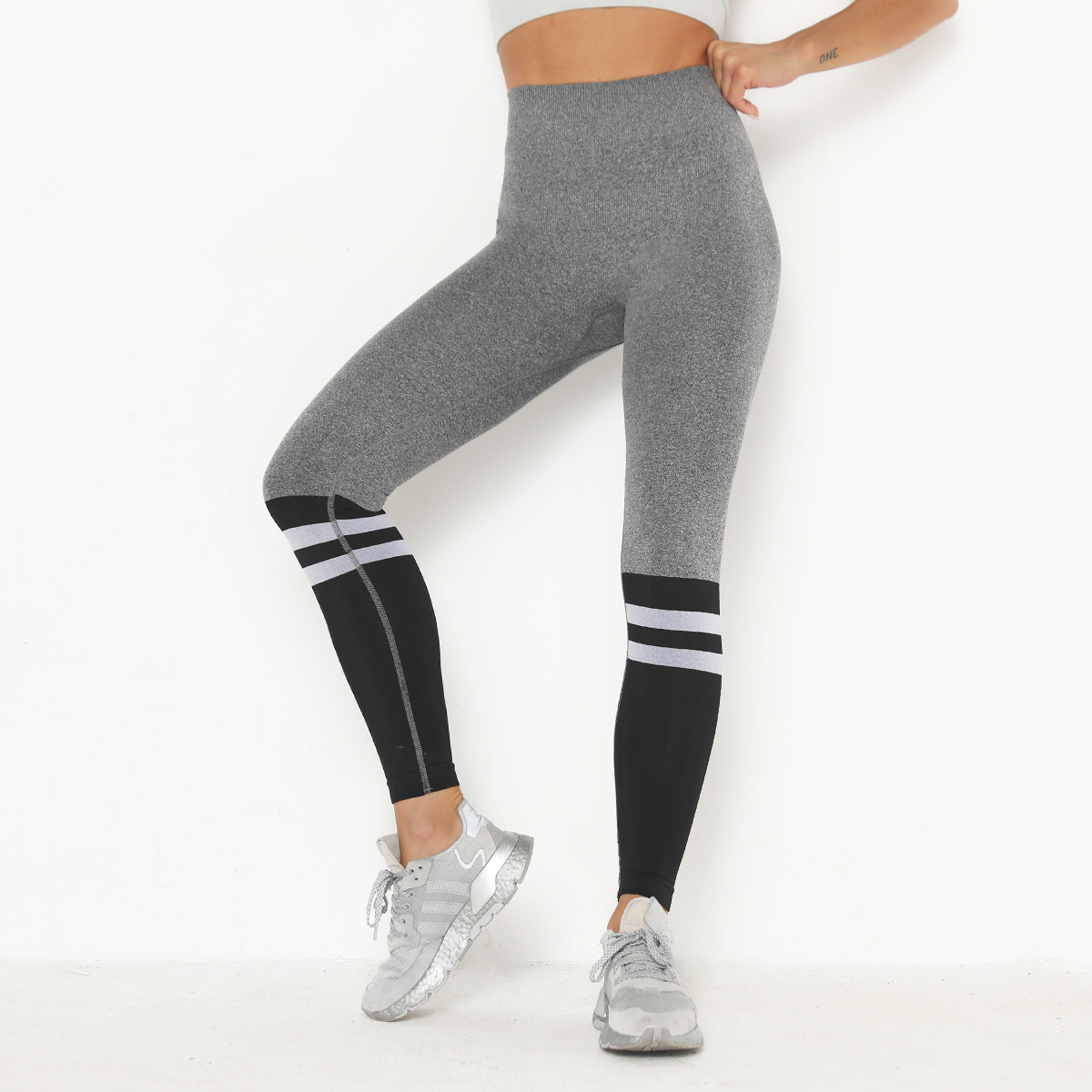 seamless stretch tight-fitting sports leggings NSNS47322