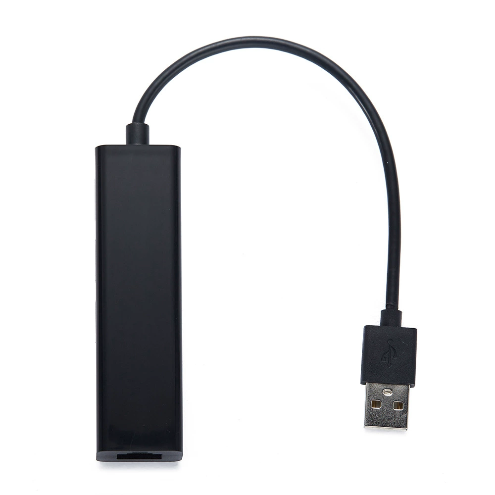 Карта сети USB 2.0 100M B09 free-drive + трехпортовый концентратор расширенный полупроводник 100M RJ45 сетевой адаптер