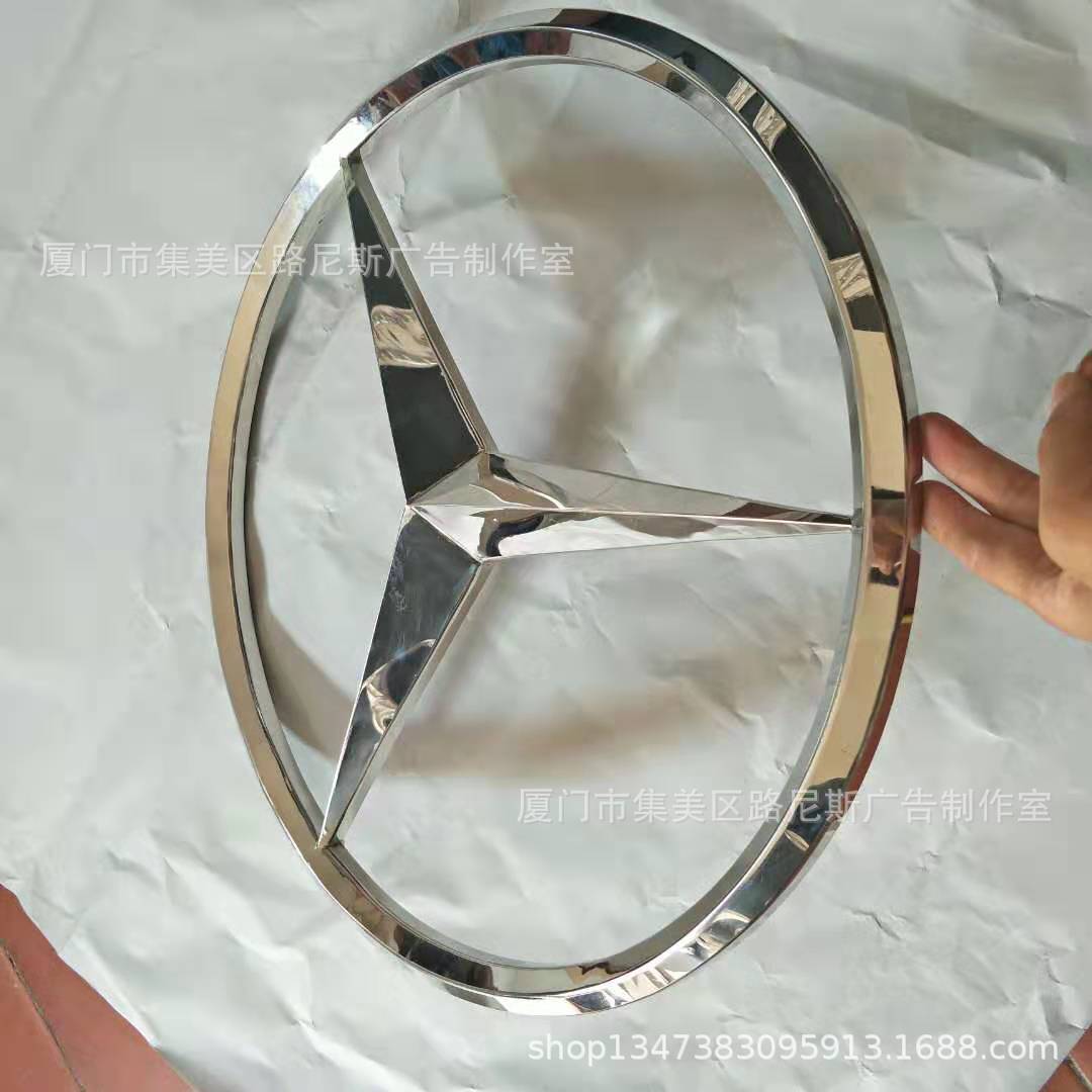 不锈钢金属亚克力立体字 落地三维景观立体字