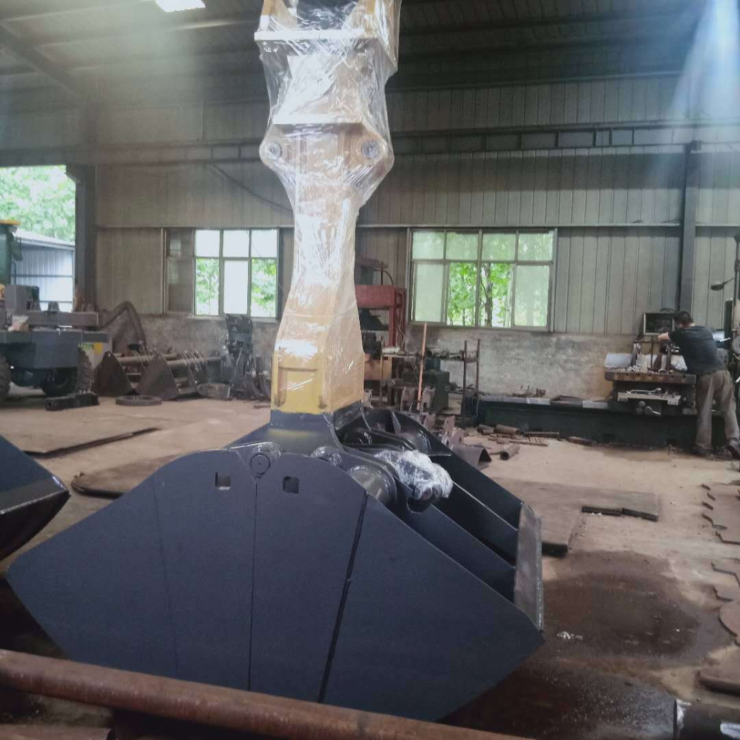 挖掘机液压贝型抓斗 液压可旋转贝壳斗 360旋转抓斗 源头厂家直销