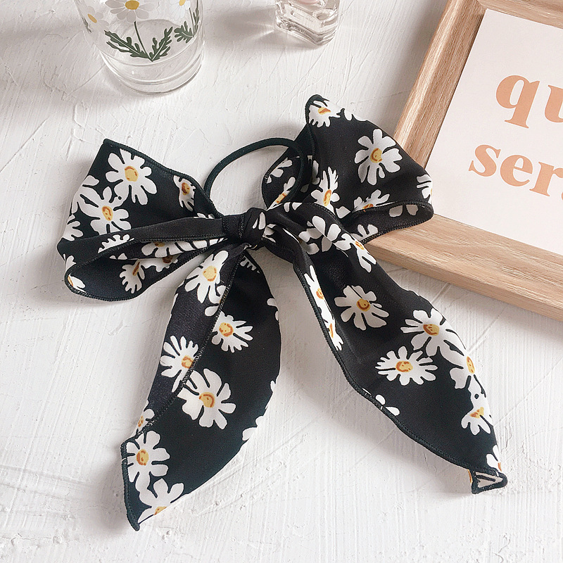 New Fashion Daisy Bow Tie Wild Cheap Scrunchies Wholesale display picture 6