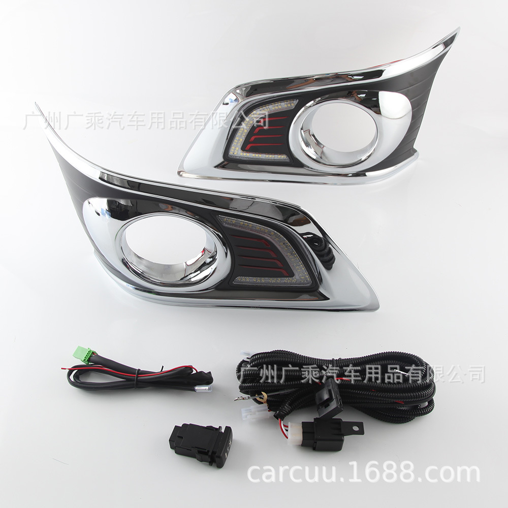 Adecuado para el viejo Toyota HELAX Luz de marcha diurna 12-15 hulix Vigo Luz de marcha diurna especial