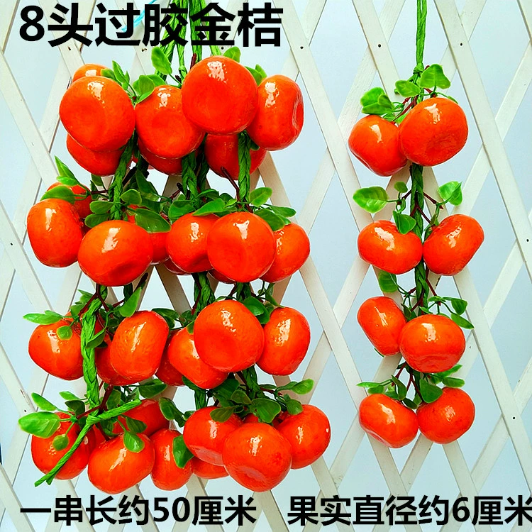 Vegetable model pendant fruit and vegetable window fake vegetable corn chili pepper, garlic decoration farmhouse fake fake