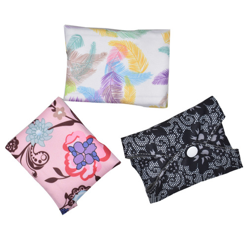 Cross-border best-selling washable aunt pad bamboo charcoal sanitary pad menstrual period sanitary napkin leak-proof and breathable maternity care