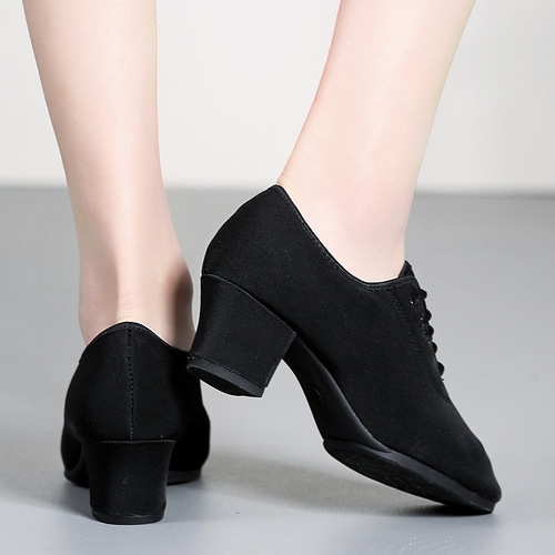 Dance paris women's Oxford Bradin adult practice dance shoes square dance shoes ballroom dance shoes teacher shoes body training shoes