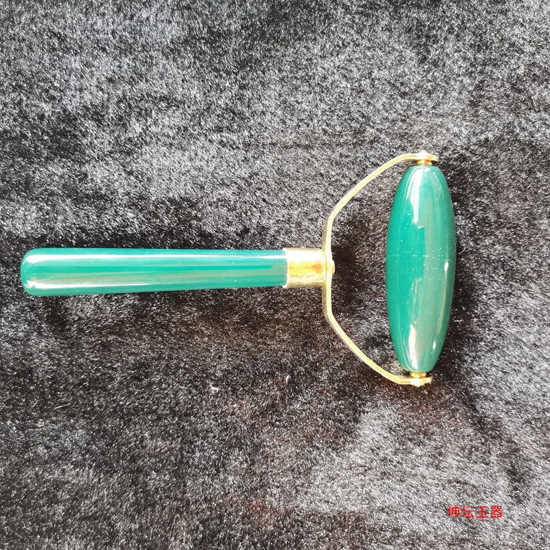 Agate double -head massage manual single -head massage stick double -head roller -type