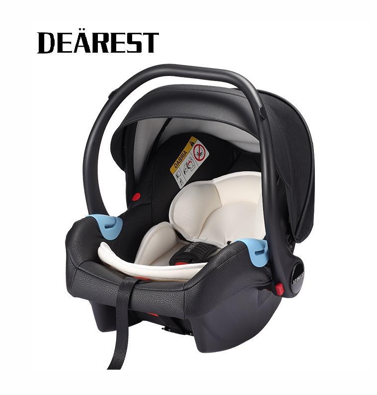 婴儿提篮儿童安全座椅0-3岁宝宝睡篮便携式摇篮车载通用安全座椅|ru