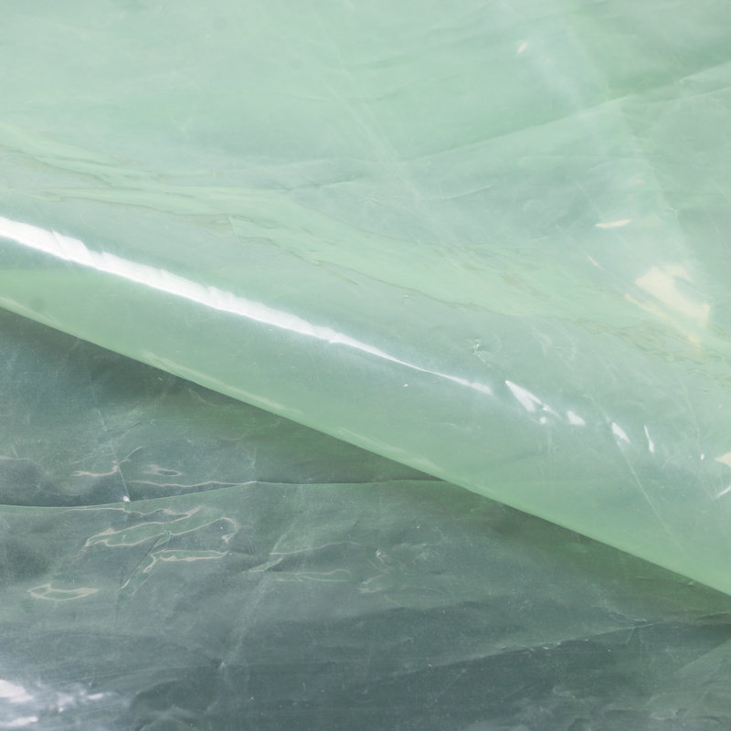 Venta al por mayor manzana verde coche a prueba de lluvia película de plástico a prueba de lluvia transparente a prueba de viento película hogar tela a prueba de lluvia