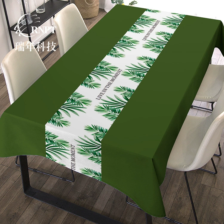 RNPT Ruinan [производители горячие продажи] скандинавский стиль печати скатерть простой водонепроницаемый скатерть ПВХ пластиковая скатерть