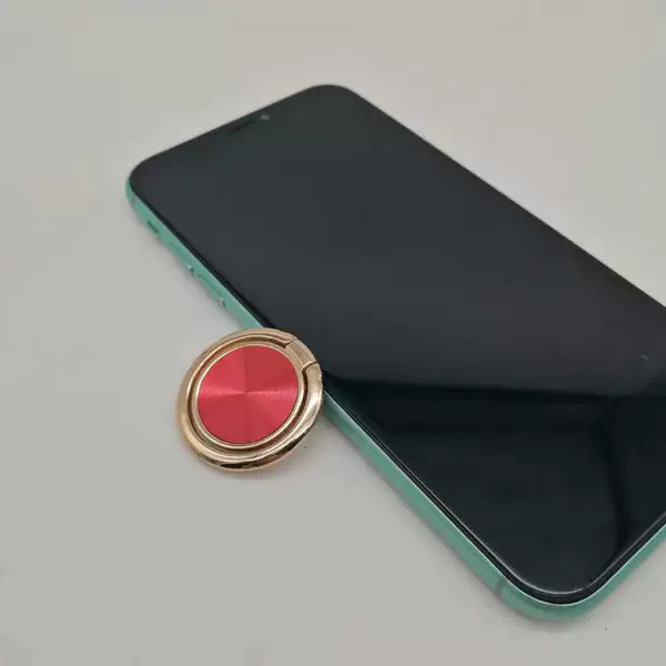 Ring gold + pattern red