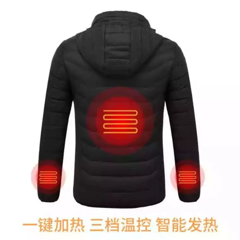 Осень и зима 2020 AliExpress мужской повседневный новый умный нагревательный мужской хлопковый костюм, один предмет прямая продажа завода