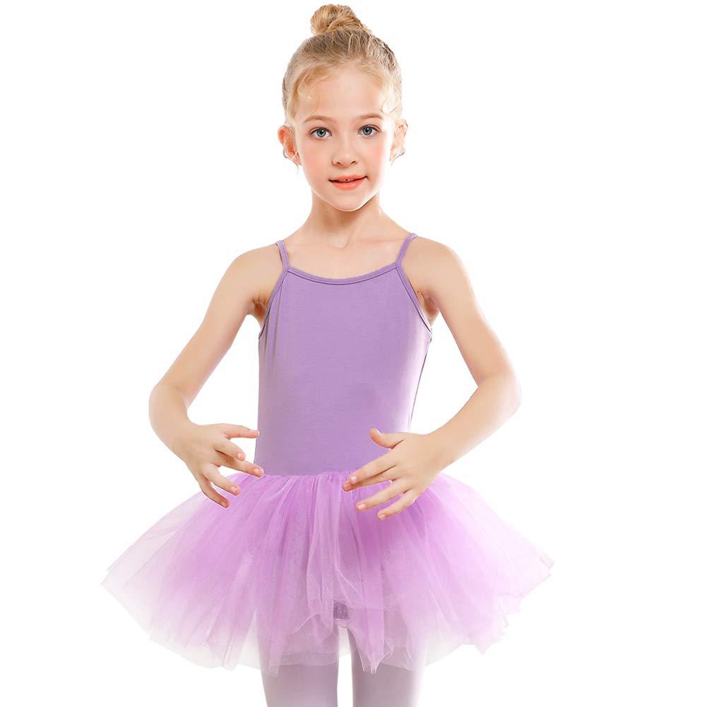 Children's Ballet Dress Little Swan Dance Dress tutu Jumpsuit Girls' Lace Ballet Dress Dance Performance Dress