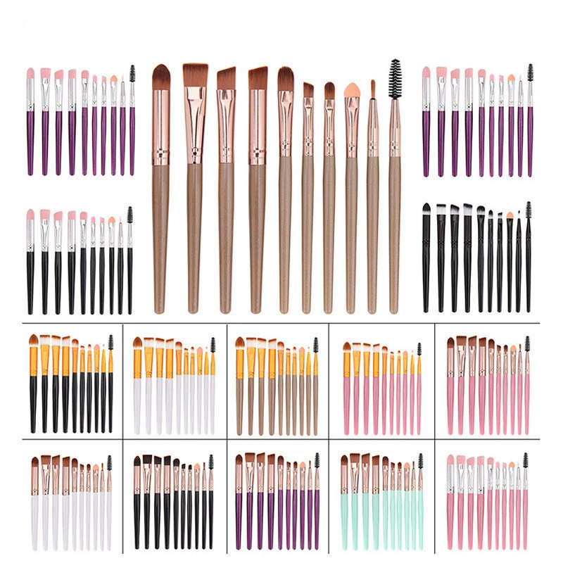 (Cross-border trading), brush for eyelashes, 10 pieces, (Physicals)