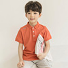 Summer clothing, polo, T-shirt, with short sleeve, 2020, suitable for teen