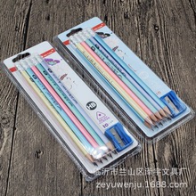批發飛雁鉛筆 8116學生hb皮頭鉛筆 三角桿寫字筆 10支裝送卷筆刀