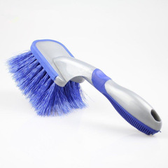 Wash wheel hub brush long handle tire brush wheel cleaning tool car tire brush curved handle brush car washing brush