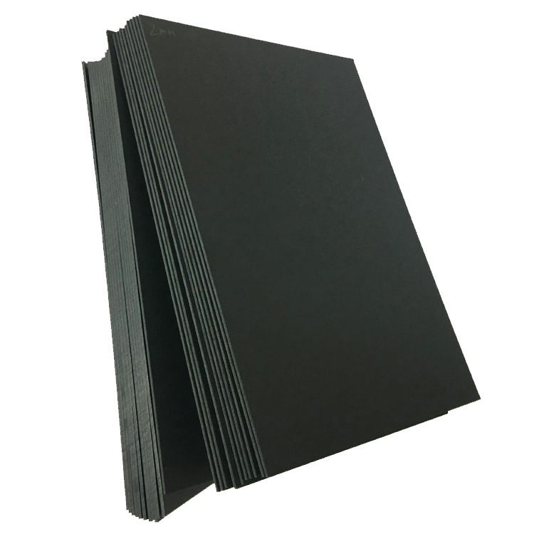 厂家 黑色积层纸喇叭压边条黑卡纸黑卡纸 A级电声卡纸 透心黑