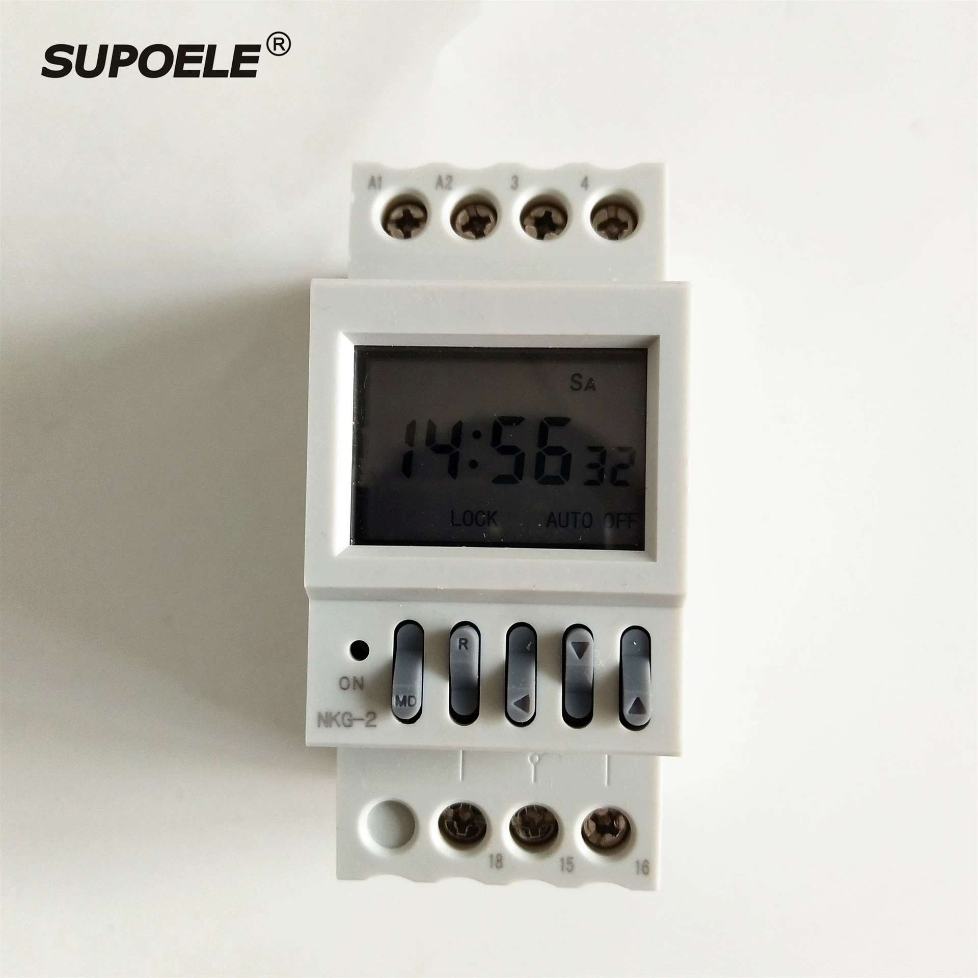Переключатель управления второй раз NKG-2 переключатель управления временем рельсового типа Переключатель таймера NKG2