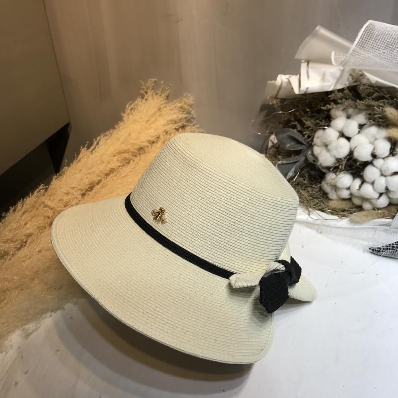帮手描述图：孙俪明星同款女帽子日系新款女草帽可折叠防晒帽渔夫