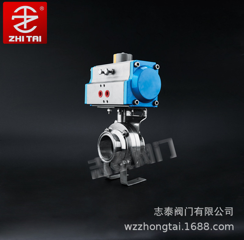 卫生级蝶阀/不锈钢卡箍蝶阀