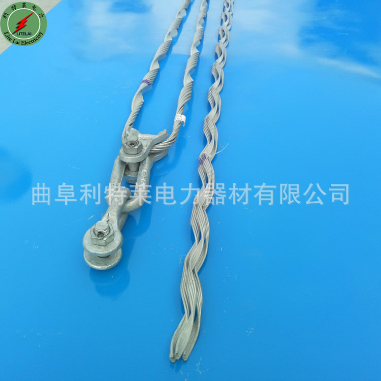 光缆耐张线夹厂家供铝包钢优质拉线耐张串ADSS光缆预绞式耐张线夹